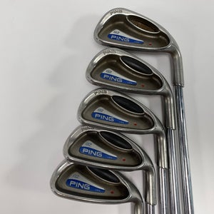 Ping G2 Iron Set 6-PW Red Dot 1* Flat TFC 100 Regular Steel Mens RH