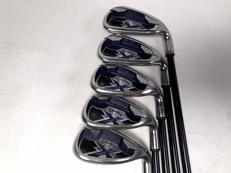 Callaway X-20 Iron Set 6-9+GW Stiff Graphite Mens RH - NO PW