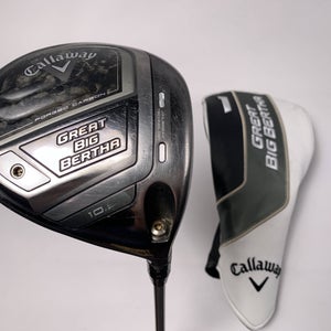 Callaway Great Big Bertha 23 Driver 10.5* Aldila Ascent 40g Senior RH HC