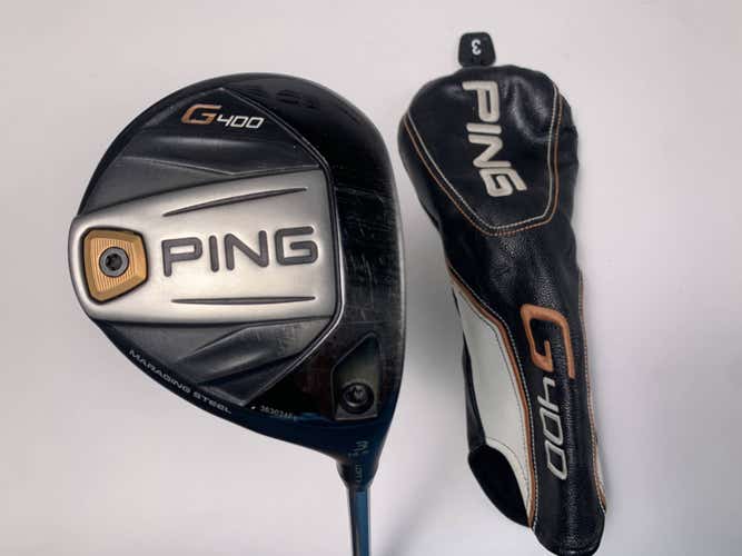 Ping G400 3 Fairway Wood 14.5* Fujikura Vista Pro 55 Regular Graphite Mens RH HC