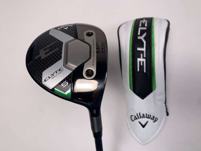 Callaway Elyte Max Fast 5 Fairway Wood 19* Vanquish 4 R2 Senior RH HC