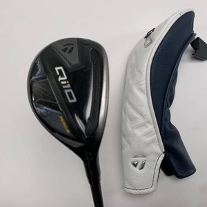 TaylorMade Qi10 4 Hybrid 22* UST Mamiya 55H F2 HL Senior Graphite Mens RH HC