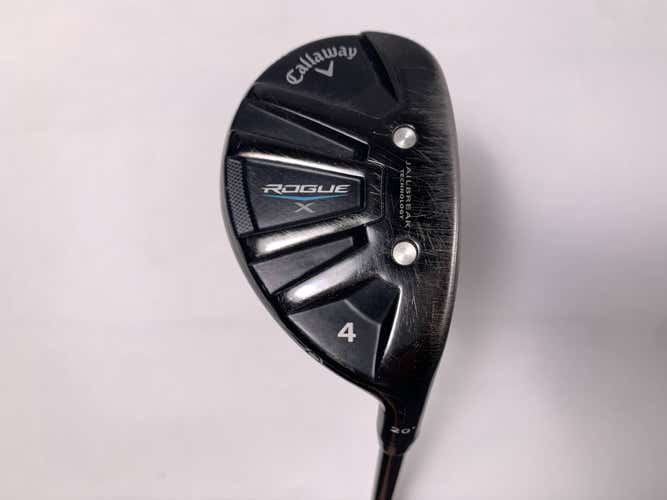 Callaway Rogue X 4 Hybrid 20* Aldila Synergy 60g Senior Graphite Mens RH