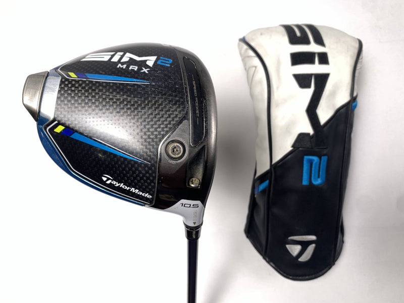 TaylorMade SIM2 MAX Driver 10.5* Fujikura Ventus Blue 5-S Stiff RH HC