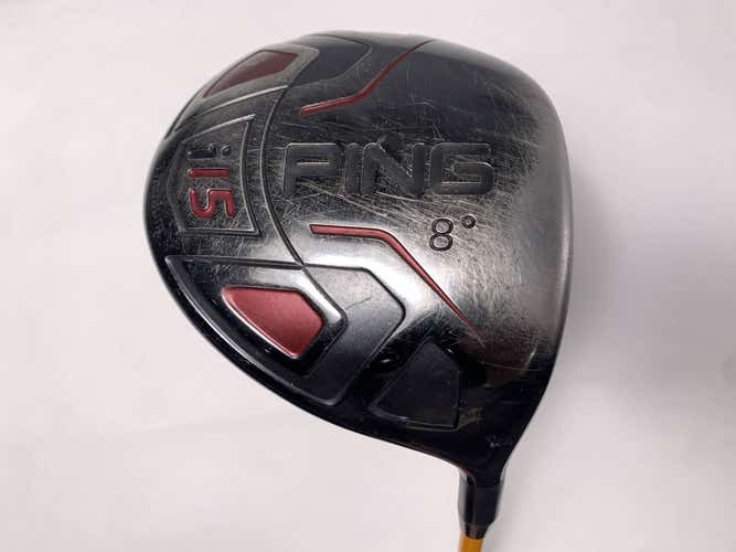 Ping i15 Driver 8* UST Mamiya ProForce AxivCore 69g Tour Stiff Graphite Mens RH