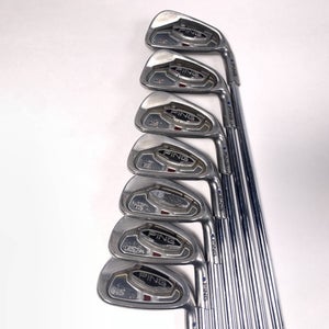 Ping i15 Iron Set 4-PW Blue Dot 1* Up AWT Stiff Steel Mens RH