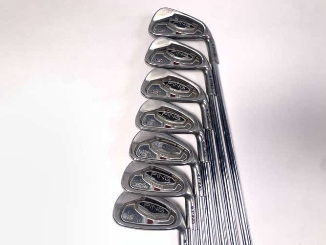 Ping i15 Iron Set 4-PW Blue Dot 1* Up AWT Stiff Steel Mens RH