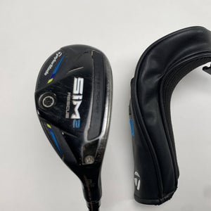 TaylorMade SIM2 Rescue 3 Hybrid 19.5* Tensei Blue Raw AV Series 80g Stiff RH HC