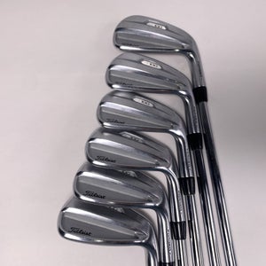 Titleist T100 2021 Iron Set 5-PW True Temper AMT Tour White S300 Stiff RH