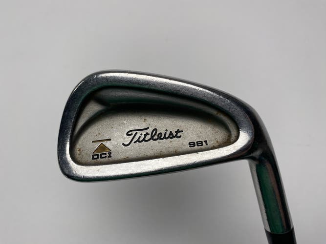 Titleist DCI 981 Single 6 Iron Tri-Spec Regular Steel Mens RH