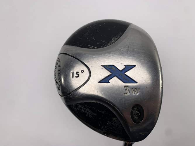 Callaway X 2008 3 Fairway Wood 15* 60g Regular Graphite Mens RH