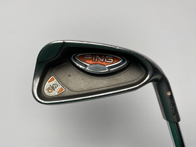 Ping G10 Single 6 Iron White Dot 3* Up AWT Regular Steel Mens RH Midsize Grip