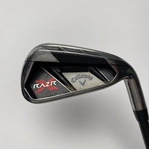 Callaway Razr X Single 6 Iron 1* Up 65g Senior Graphite Mens RH