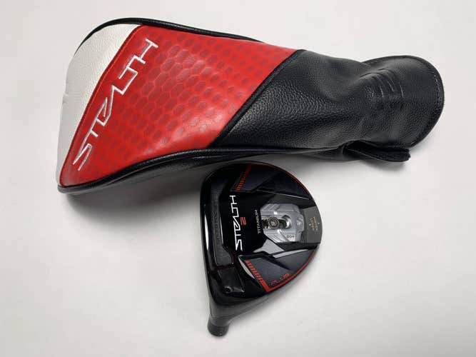 TaylorMade Stealth 2 Plus 3 Fairway Wood 15* HEAD ONLY Mens LH HC - No Screw