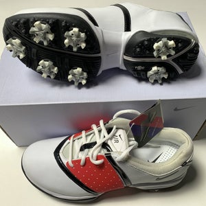 Nike Air Embellish Golf Shoes White Women's SZ 6.5 (418379-100)