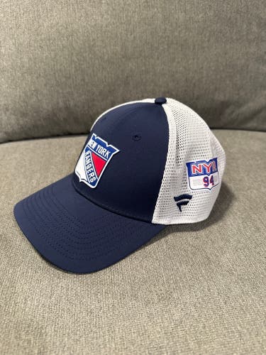 Gabe Perreault 94 New York Rangers Fanatics Authentic Pro HAT Player Used Worn