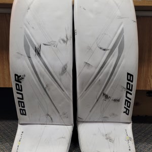 34" Bauer Vapor Hyperlite 2 Goalie Leg Pads Pro Stock (Used)