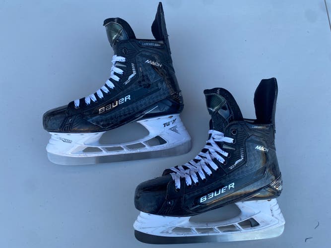 Bauer Supreme Mach Mens Pro Stock Size 10.5 Hockey Skates 6572