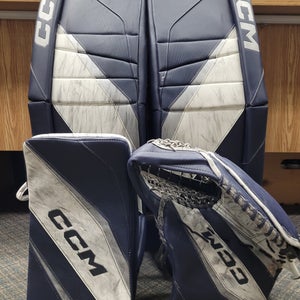 34" +1 CCM EFlex 6 Regular Goalie Set Pro Stock (Used)