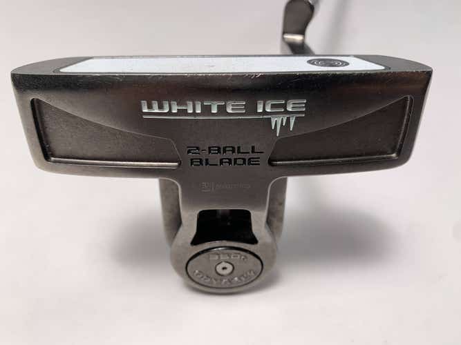 Odyssey White Ice 2-Ball Blade Putter 34.5" Mens RH