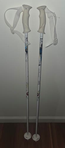 Rossignol Ski Poles 43" ⌀16 Alloy Temptation Light White Italy