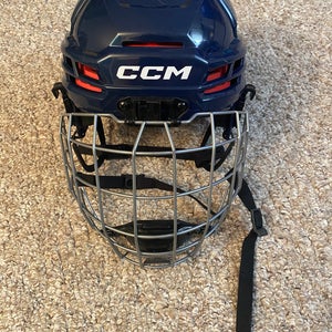 Navy CCM Tacks 70 JR Helmet/mask combo (New)