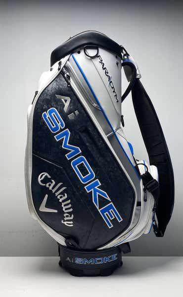 Callaway Paradym Ai Smoke Staff Bag White 6-Way Divide Single