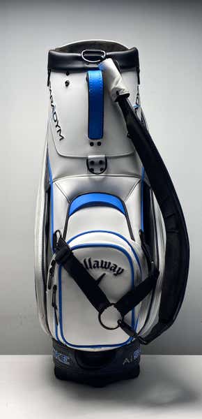 Callaway Paradym Ai Smoke Staff Bag White 6-Way Divide Single