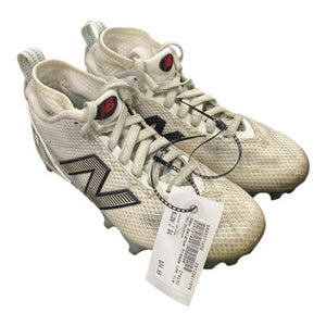 Used New Balance LAX Cleats Boys White Junior 04 11375-S000371450