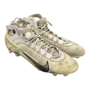 Used Nike LAX Cleats Mens White Senior 9 11375-S000363343