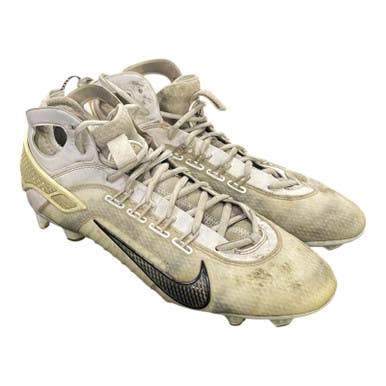 Used Nike LAX Cleats Mens White Senior 9 11375-S000363343