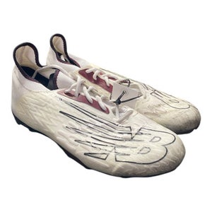 Used New Balance LAX Cleats Mens White Senior 11.5 11375-S000372373