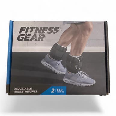 Used Fitness Gear Ankle Weights Black 5 lb 11443-S000201661