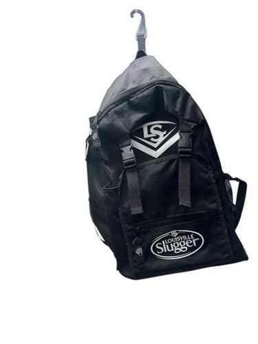 Used Louisville Slugger BACKPACK BB/SB Player Backpack Black 11835-S000203060