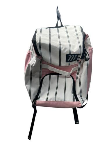Used Marucci BAT BACKPACK BB/SB Player Backpack Pink And White 11835-S000202954