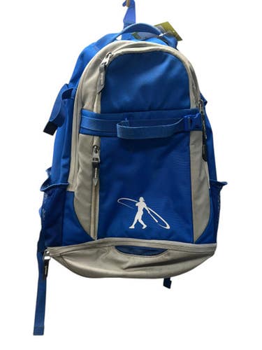Used Nike SWINGMAN BB/SB Player Backpack Grey And Royal Blue 11835-S000202968