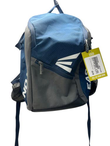 Used Easton GAME READY YTH BB/SB Player Backpack Grey And Navy Blue 11835-S000203008