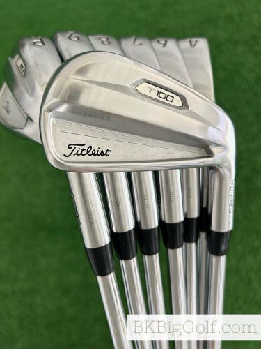Titleist T100 21 Forged Iron Set 4-P / True Temper AMT White Stiff