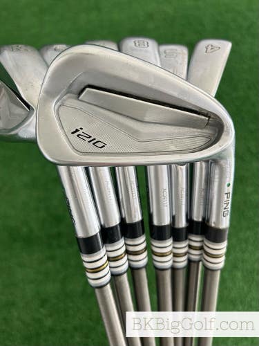 Ping i210 Iron Set 4-W / SteelFiber i95 Stiff Graphite