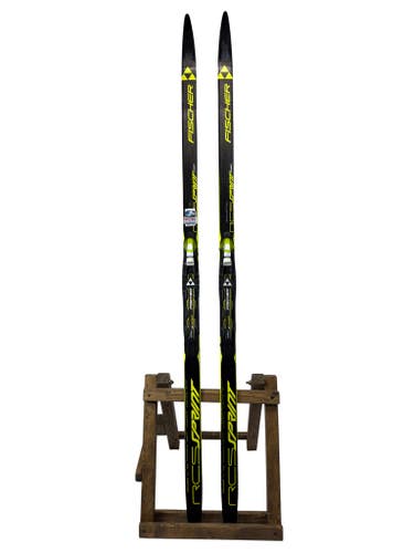160cm Fischer RCS Sprint Classic XC Skis W/ Fischer XC Junior NNN Bindings