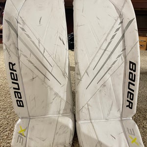 Small Bauer Vapor 3X Goalie Leg Pads (Used)
