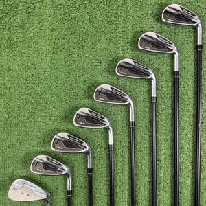 TaylorMade RSi 1 Iron Set 4-PW AW 65 Reax Graphite Regular Flex Right Handed