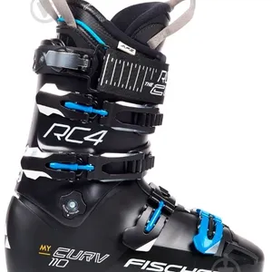 USED Fischer My Curv 110 Vacuum Full Fit Ski Boots - Black - 24/24.5