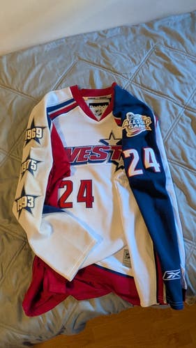 White Dustin Brown Medium Men's Reebok All-Star Jersey (Used)