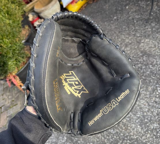Louisville Slugger TPX PCM Catchers Mitt 33 Inch Horween Baseball Glove