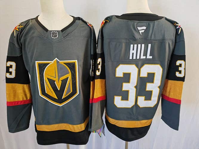 Men's Vegas Golden Knights #33 Adin Hill Jersey size 50
