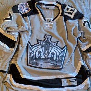 *RARE* 2014 Alec Martinez Los Angeles Kings Gray Medium Men's Reebok Jersey (Used)