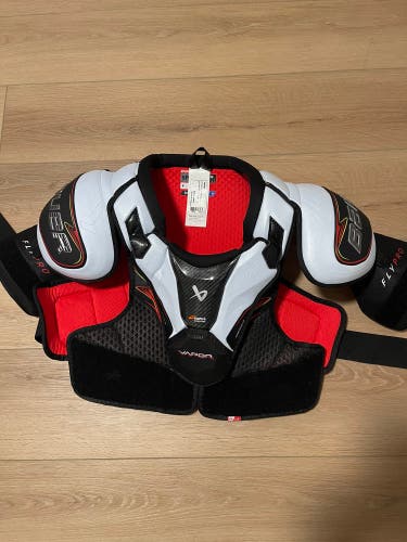 Large Senior Bauer Vapor Flypro Shoulder Pads Pro Stock (Used)
