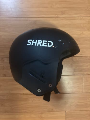 Unisex Medium/Large Shred Basher Ultimate Helmet (Used) FIS Legal