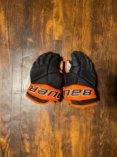 Bauer Vapor Pro Team Gloves 13" (Used) Oklahoma Warriors NAHL
